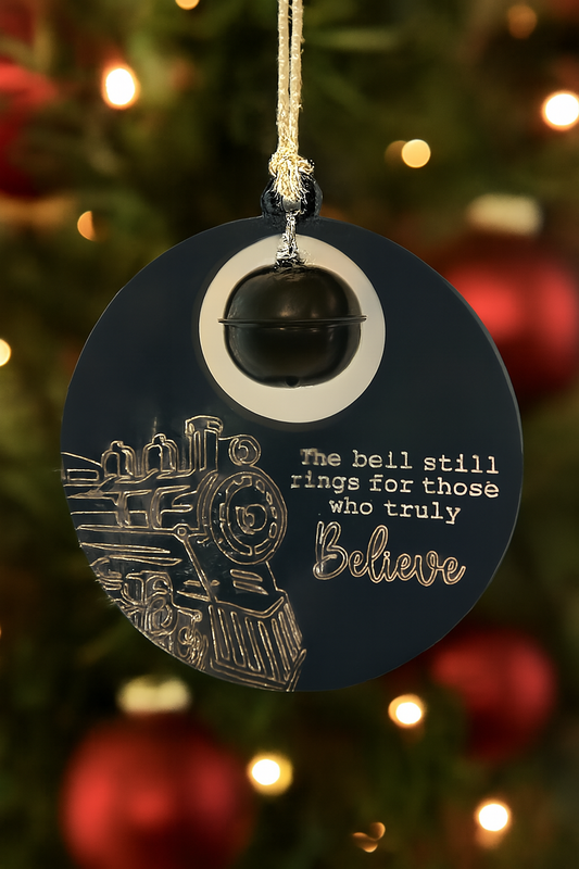 The Polar Express Engraved Ornament